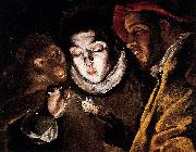 El Greco, Allegory with a Boy Lighting a Candle in the Company of an Ape and a Fool